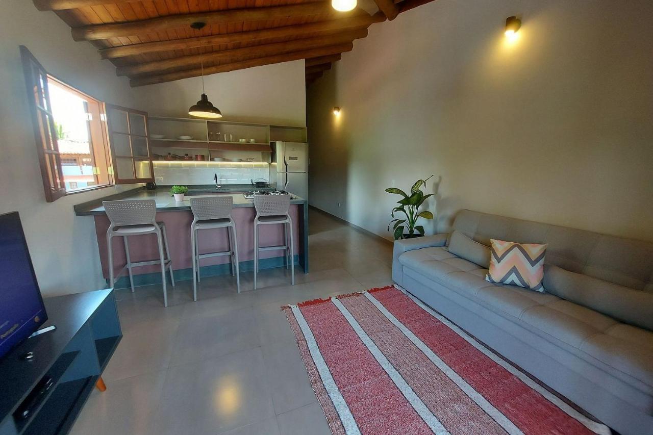 Sapeca - Novo Flat C/ Piscina, 50Mts Da Praia, Churrasqueira Privativa, Ar Con, Wi-Fi, Netflix, Garagem ปาราตี ภายนอก รูปภาพ