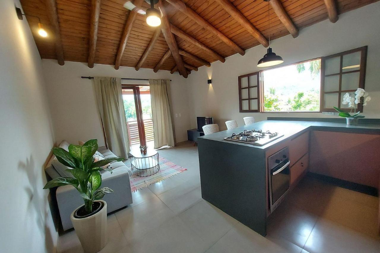 Sapeca - Novo Flat C/ Piscina, 50Mts Da Praia, Churrasqueira Privativa, Ar Con, Wi-Fi, Netflix, Garagem ปาราตี ภายนอก รูปภาพ