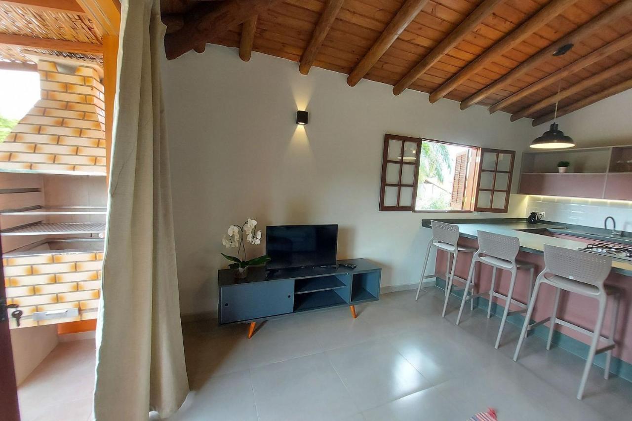 Sapeca - Novo Flat C/ Piscina, 50Mts Da Praia, Churrasqueira Privativa, Ar Con, Wi-Fi, Netflix, Garagem ปาราตี ภายนอก รูปภาพ