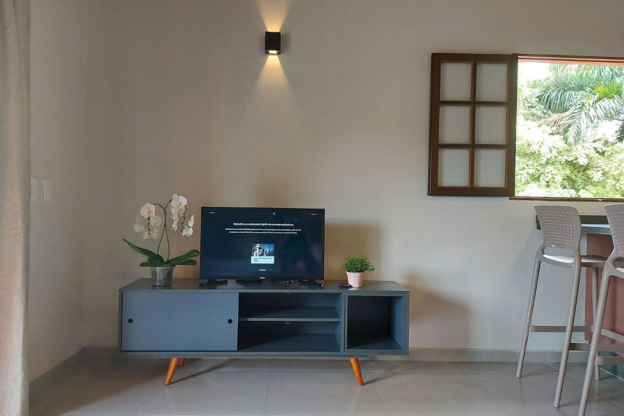 Sapeca - Novo Flat C/ Piscina, 50Mts Da Praia, Churrasqueira Privativa, Ar Con, Wi-Fi, Netflix, Garagem ปาราตี ภายนอก รูปภาพ